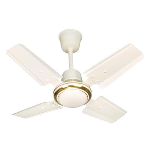 24 Inch 4  Blade White Ceiling Fan