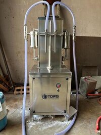 Semi Automatic 2 Head Liquid Filling Machine