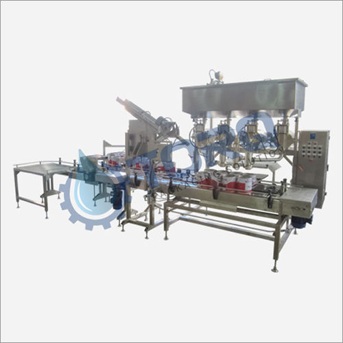 Metal Automatic Solvent Base Paint Filling Machine