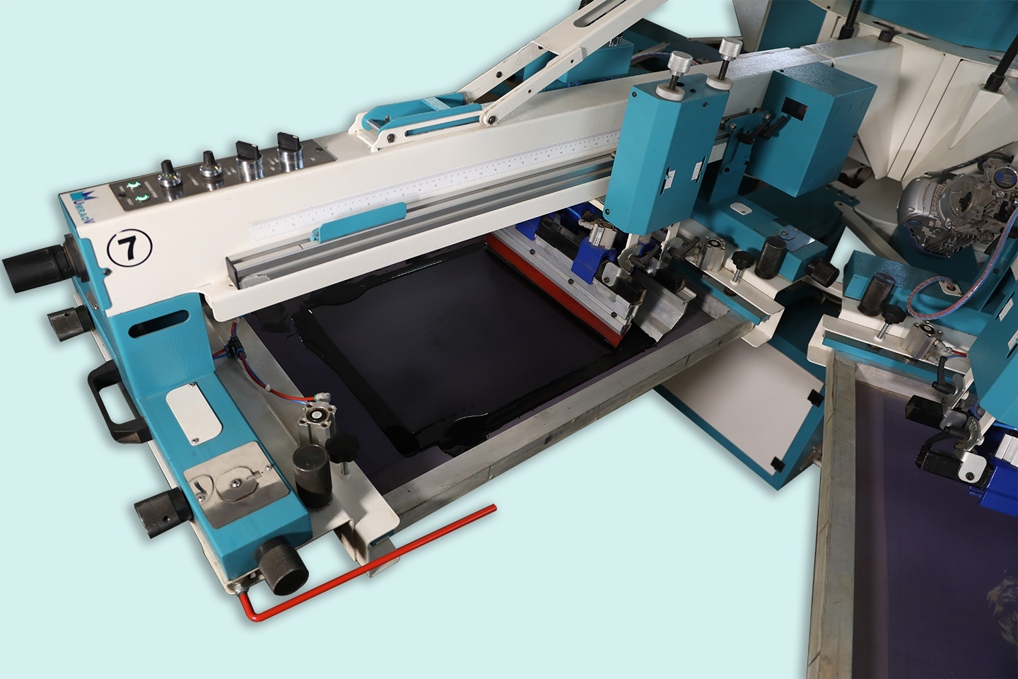 Automatic Textile Screen Printing Machine