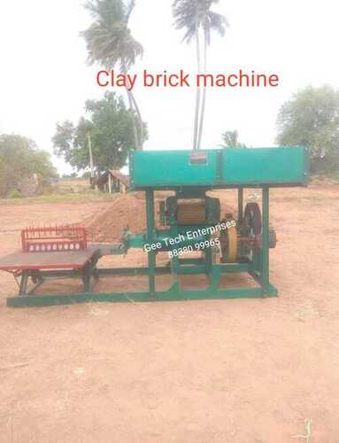 Clay Brick Making Machine By GEE TECH ENTERPRISES