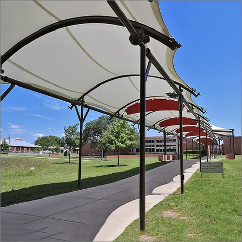 Walkway Covering Tensile Structure