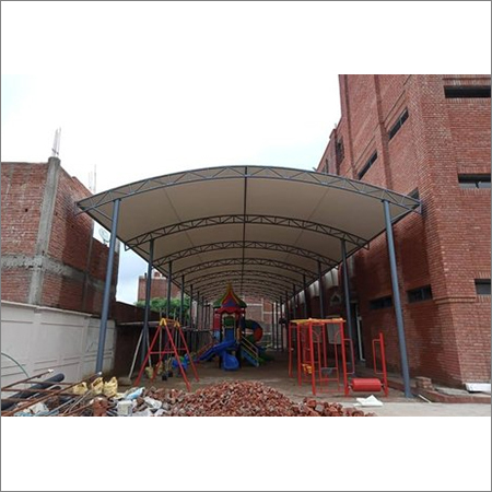 Walkway Covering Tensile Waterproof Structure