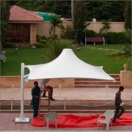 Single Pole Gazebo Tensile Fabric