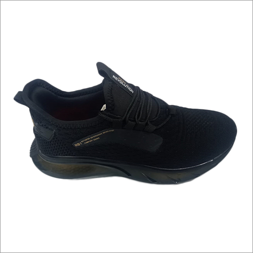 Mens Black Sports Shoes