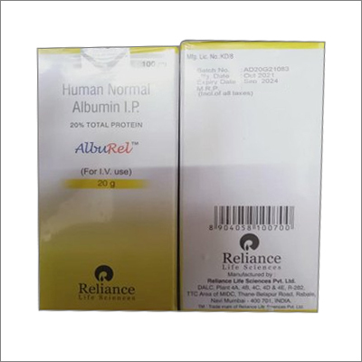20 M Human Normal Ip Albumin Injection General Medicines