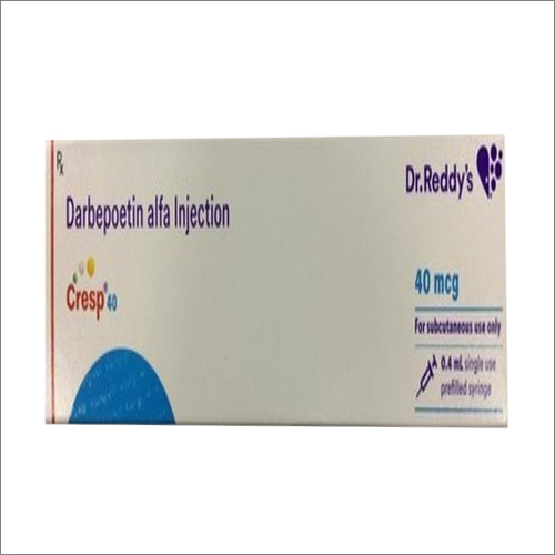 40 Mcg Darbepoetin Alfa Injection General Medicines