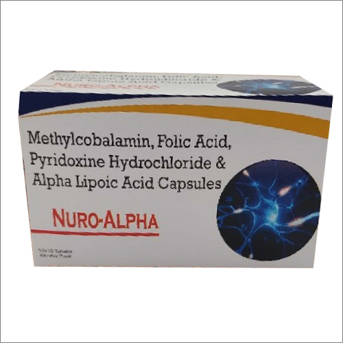 Methylcobalamin,Folic Acid,Pyridoxine Hydrochloride And Alpha Lipoic Acid Capsules