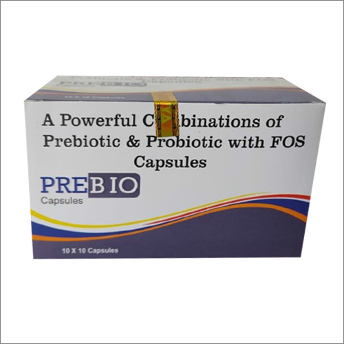 Prebiotic And Probiotic With FOS Capsules