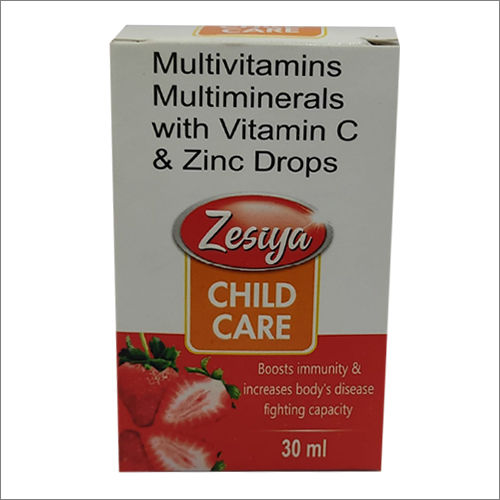 Multivitamins Multiminerals With Vitamin C And Zinc Drops