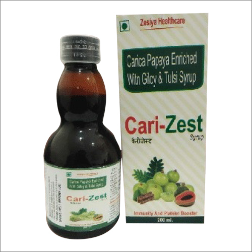 Carica Papaya Enricned With Gilocy And Tulsi Syrup General Medicines