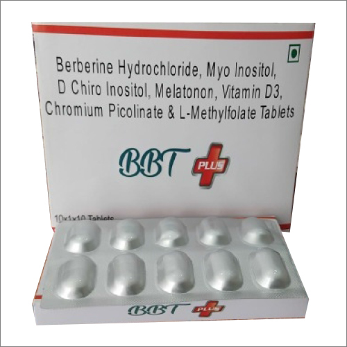BerHydrochloride, Myo Inositol,Chromium Picolinate And L-Methylfolate Tablets