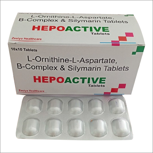 L-Ornithine-L-Aspartate, B-complex And Silymarin Tablets