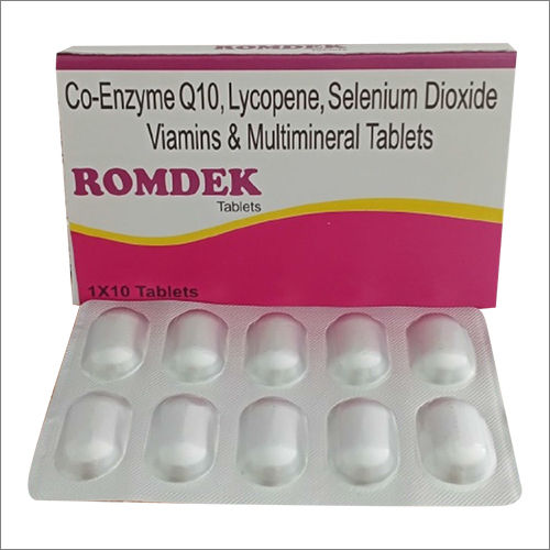 Co-Enzyme Q10, Lycopene, Selenium Dioxide Viamins And Multimineral Tablets General Medicines