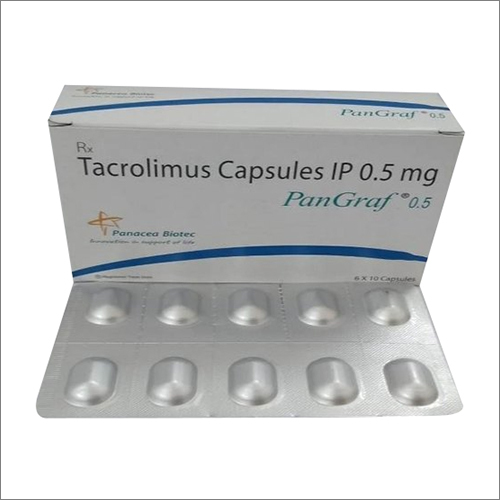 0.5 Mg Tacrolimus IP Capsules