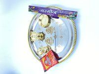 Brass Pooja Thali Set