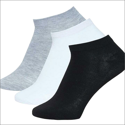Available In Different Color Mens Ankle Length Socks