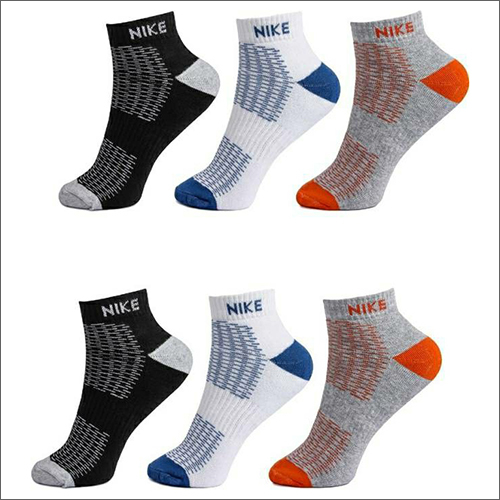 Mens Mix Color Ankle Socks
