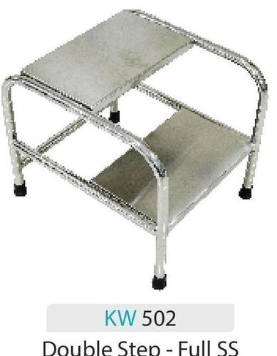 KW 502 (SS) - FOOT STEP DOUBLE STAINLESS STEEL