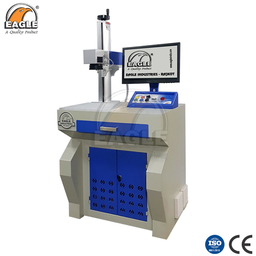Blue And Gray Eagle Gold Silver Jewelry Laser Marking Machine For Goldsmith