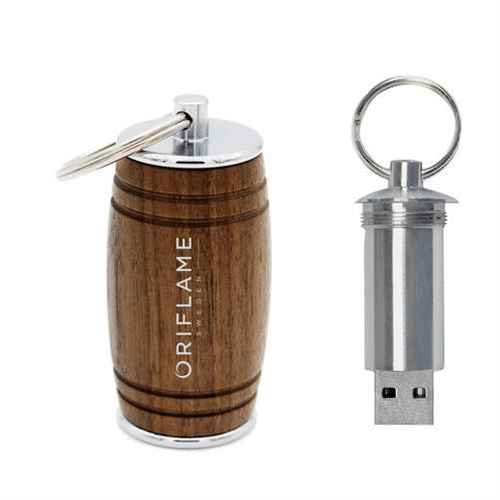 Barrel Wooden Pen drive