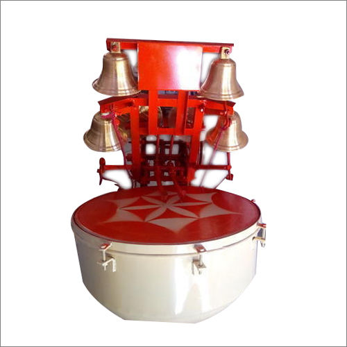 Single Drum Aarti Machine Body Material: Metal