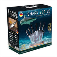Shark Series Knife Set 12PCS-Black