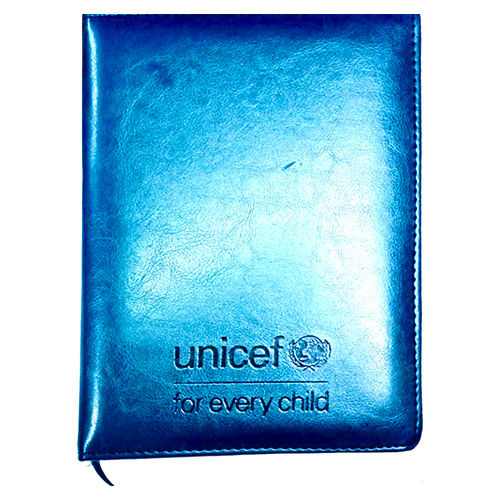 Leather Unicef Corporate Diary