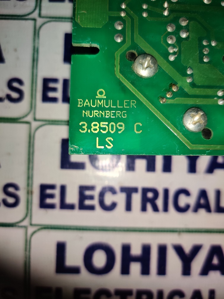 BAUMULLER 3.8509 C PCB CARD