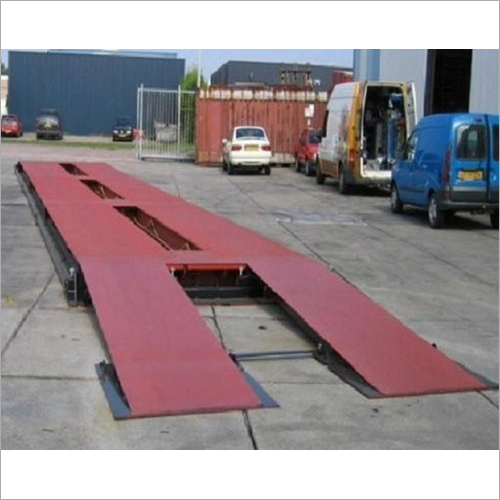 Red Mobile Electronic Weighbridge