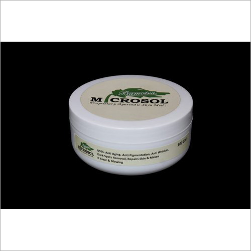 Ayurvedic Skin Lightening Microsol Anti Pimple Cream Dry Place