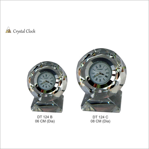 DT 124 B Crystal Clock By ACM AWARDS