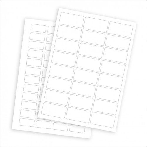 Plain Sticker Sheets