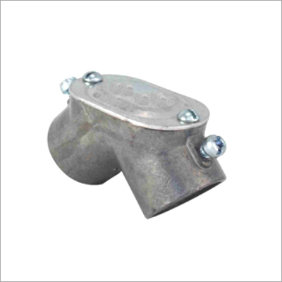 Pull Elbow EMT to EMT with-Without Gasket - Zinc Die Cast, 90-Degree Connection, Removable Aluminum Cover, Neoprene Gasket, Combo Head Set Screws