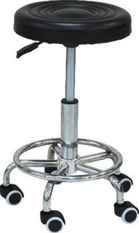 KW 499B BL - REVO-LVING STOOL BLACK COLOUR TOP