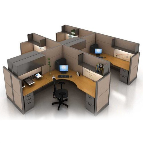Wooden Modular Office Workstations Table