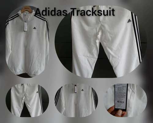 Adidas White Tracksuit