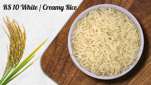 Rs10 White Creamy Cella Rice Admixture (%): Nill