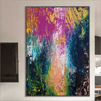 Colorful Art On Canvas Abstract Painting