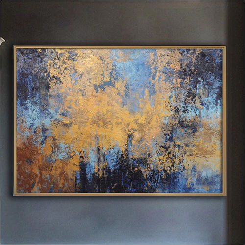 Blue And Gold Painting