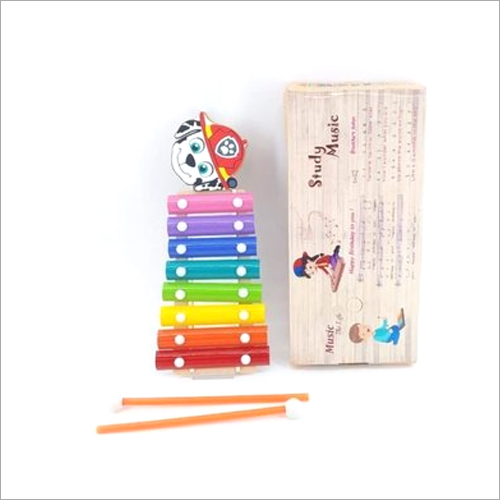 Multicolor Wooden Xylophone Musical Toy