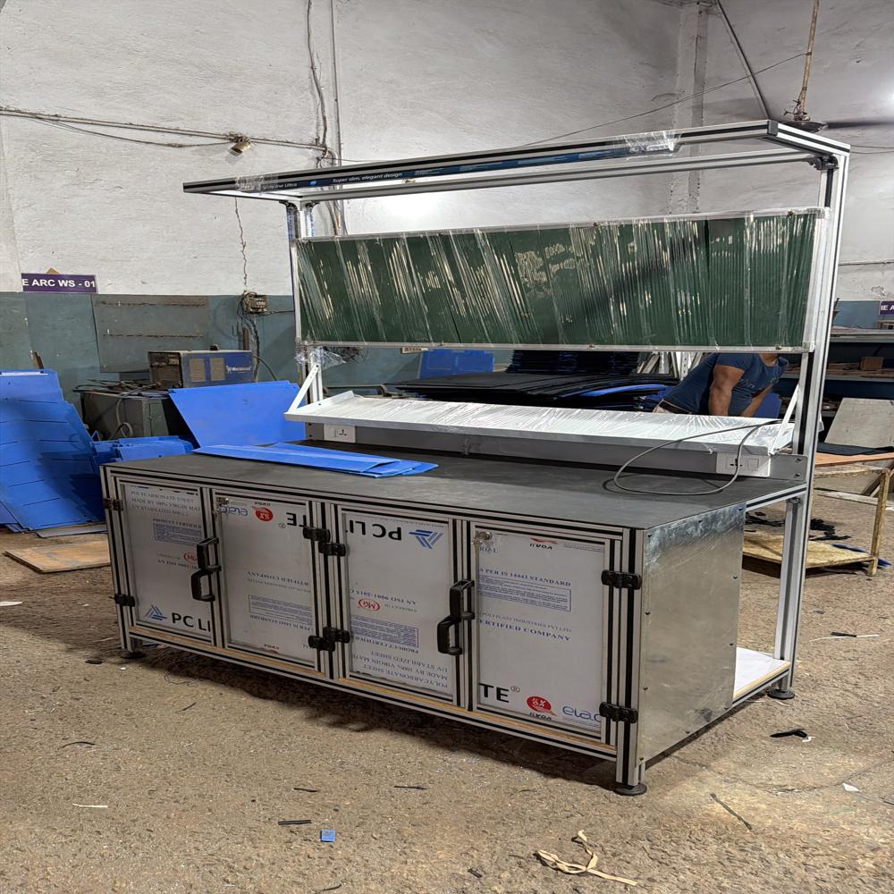 Aluminium Profile Workstation - Assembly: No Assembly Required