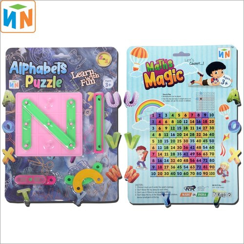 Multicolor Alphabet Puzzle