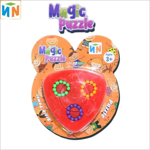 Multicolor Magic Puzzle Plastic Toys