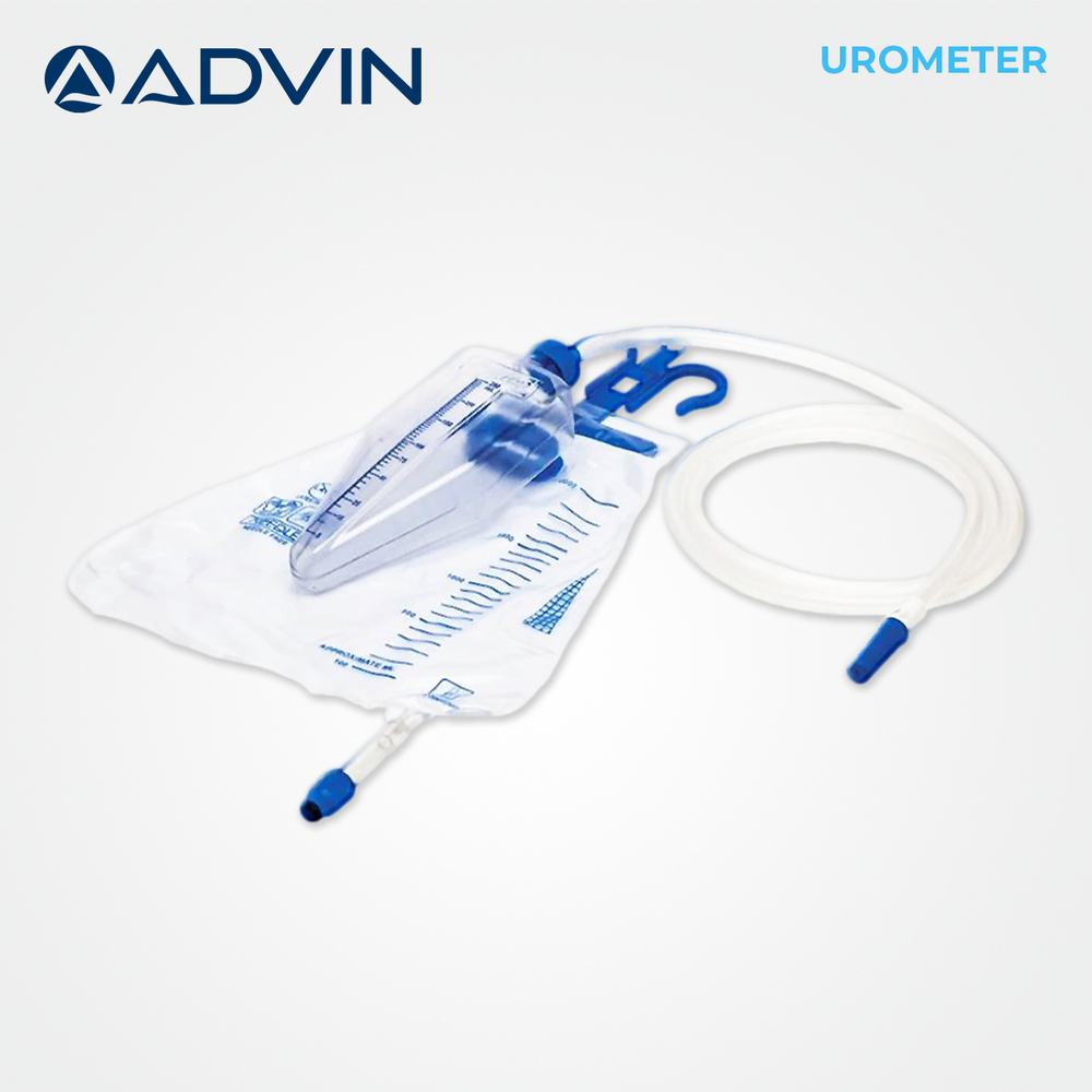 Manual Urometer / Urine Collecting Bag With Measured Volume Chamber