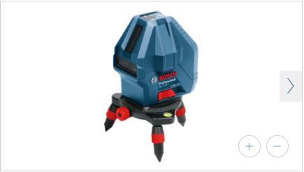 Bosch Line Laser Gll 3-15 X Machine Weight: .72  Kilograms (Kg)