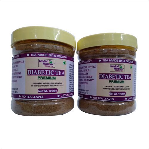 Govind Madhav Diabetic Tea 100gm Pack of 2