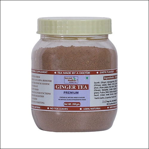 Govind Madhav Ginger Tea 200gm Pack of 1