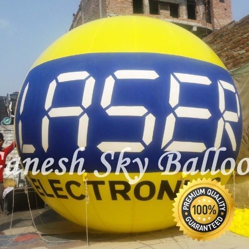 Laser Electronics Advertising sky balloon