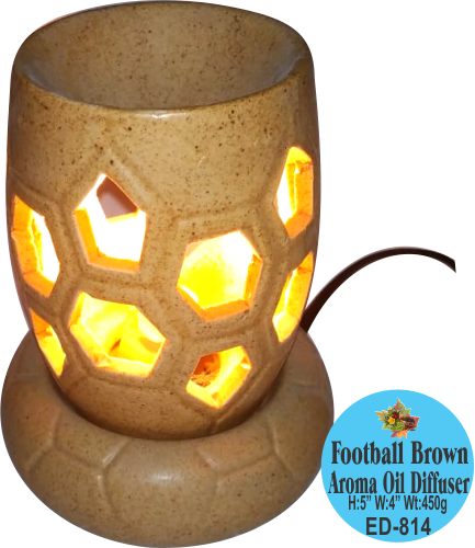 Football Shape Ceramic Aroma Oil Diffuser (Pack of 2)